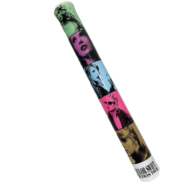 TAYLOR SWIFT The Eras Tour Light Up Baton Movie Official Merch Glow Stick WORKS - Picture 1 of 3